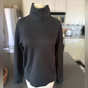 Women's Black Turtleneck Sweater
